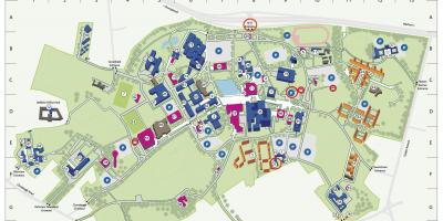 Dublin középiskolai campus térkép
