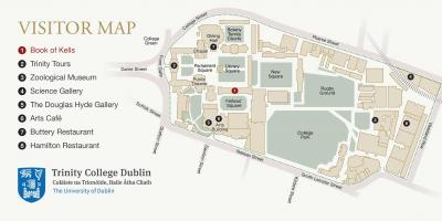 Térkép Trinity College
